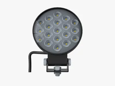 Circular LED Light Bar 3D model
