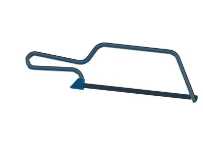 hobby saw for kids  Low-poly 3D model