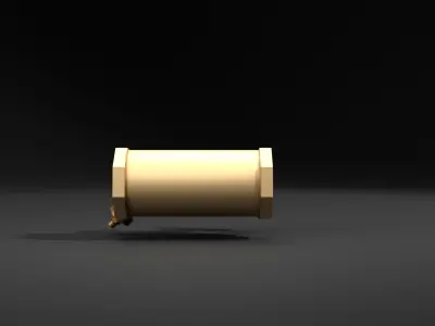 Valve Pack Low-poly 3D model
