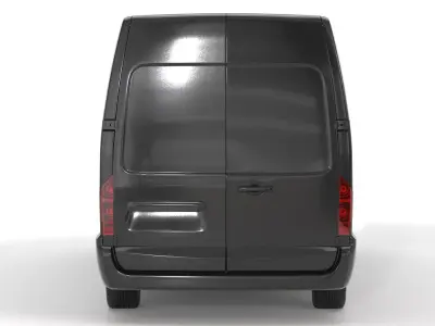 Generic Van 03 3D model