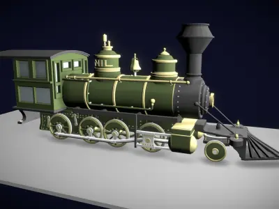 Loco Locomotive 3D model