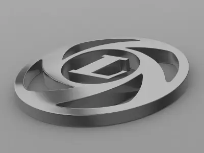 ashok leyland logo 3D model