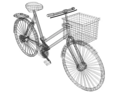 Bicycle - Classic 3D model