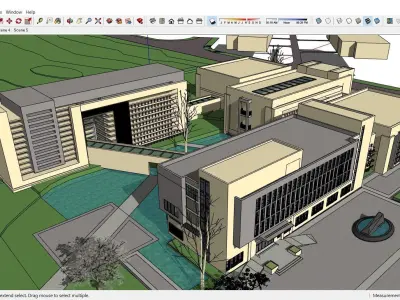 Sketchup Hotel 106 3D model