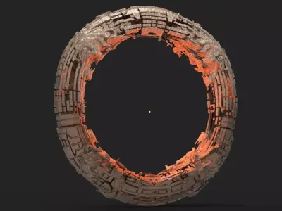 Ascension ring 4  3D model