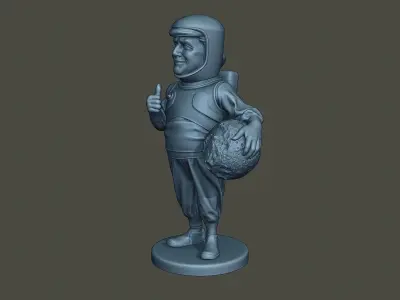 Donald Trump Astronaut 3D print model