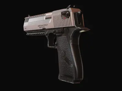 Desert Eagle  Low-poly 3D model buy