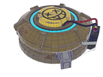 Junkrat Concussion Mine 3D model