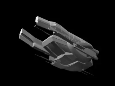 Orbital Security Station 3D model