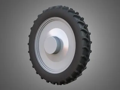 Tractor Tire 3D model