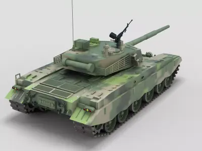 Chinese Type 98 Tank 3D model