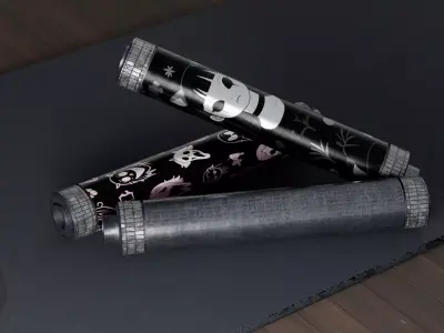 Silencer Tactical Suppressor Pack Variant 04 Free low-poly 3D model