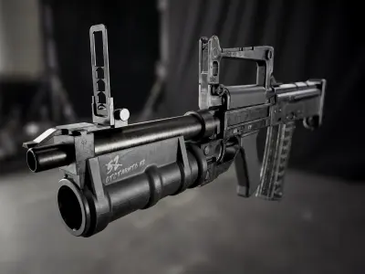 OTS-14-4A Low-poly 3D model