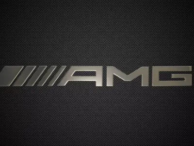amg logo 3D model
