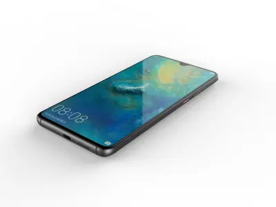 HUAWEI MATE 20 light black customizable design 3D print model