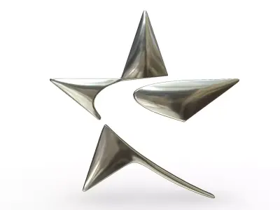 autostar logo 3D model