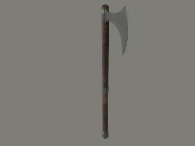 Medieval Axe 3D model purchase