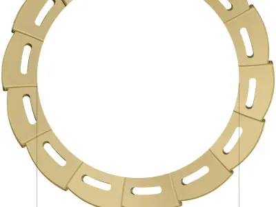 Snake Ring 3D print model