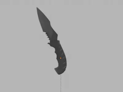 Combat Knife  Free 3D model