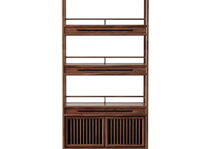 Chinese Antique Cabinet 181 3D model