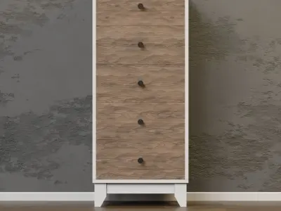 Modern Ikea Drawer Free 3D model