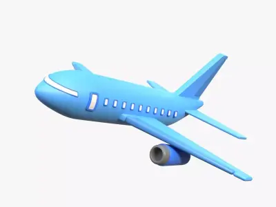 Plane 3D model