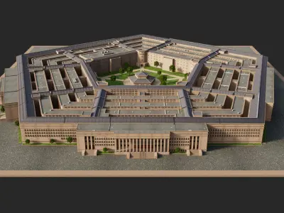 Pentagon USA 3D model