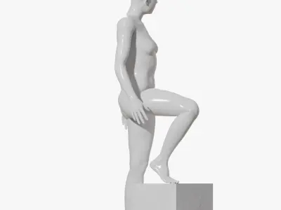  Female mannequin pose 7 PBR 