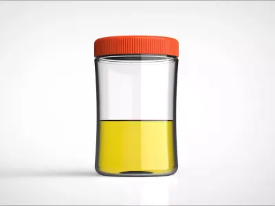 protein shaker 3D model