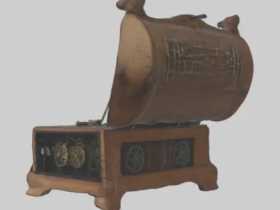 Creepymusicboxmode 1 Low-poly 3D model