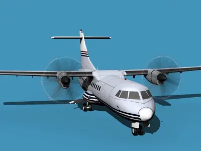 ATR-42-320 Corporate 4 3D model