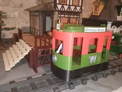 Playmobil LGB Compatibile Strassenbahn Train Bahn 3D print model