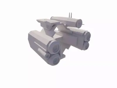 Spaceship-spacecraft-Ultra9 3D model
