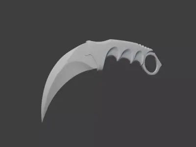 Karambit 3D Model Free 3D model