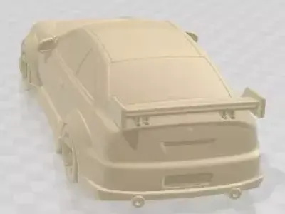 Hyundai Accent 1996 Tuning Printable Car 3D print model
