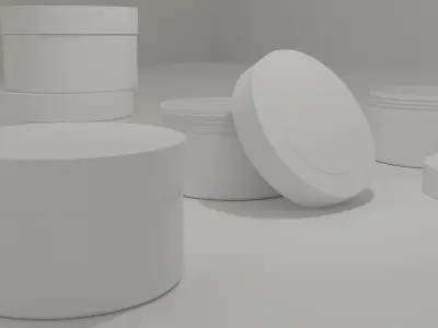 3D WeedBox jar Free 3D model