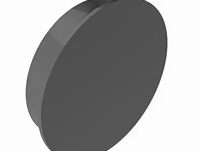 PVC Low Pressure End Caps - Socket Connection Free 3D model