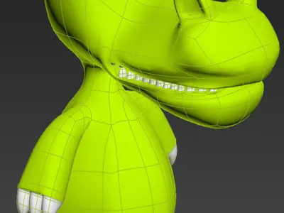 Dragon model Low-poly 3D model