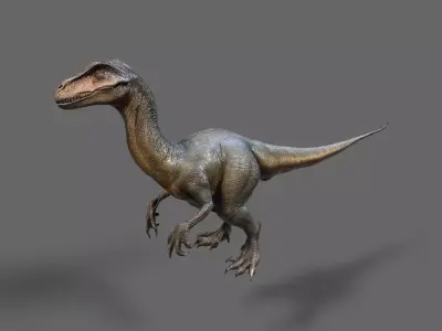 Dinosaurs Pack 3 Low-poly 3D model