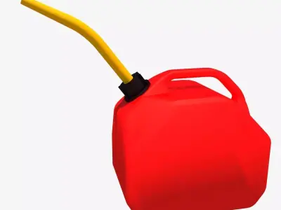 gallon gas can Free 3D model