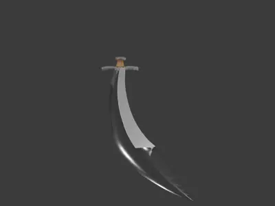 Talvar Low-poly 3D model