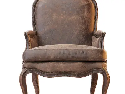 L XV BERGERE armchair 3D model