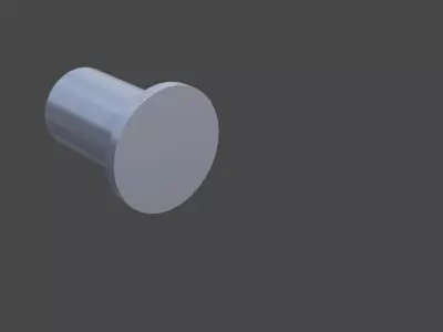 rivet nail 3D model