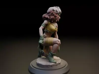 Savage Land Rogue 3D print model