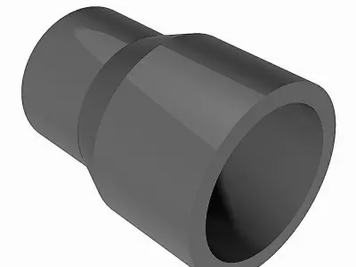 PVC Reducing Bushes - Spigot x Socket End Free 3D model