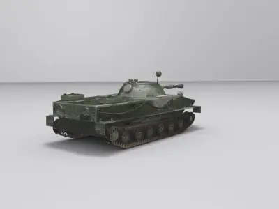 PT-85 North Korea Low-poly 3D model