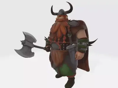 How to Train Your Dragon Stoico Pose 02 3D print model