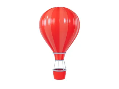 Game model of the aerostat 3D model