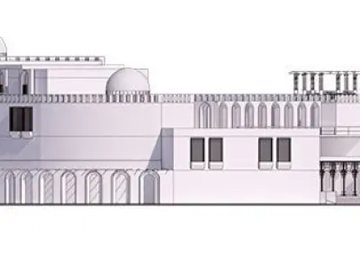 historical building 3D model