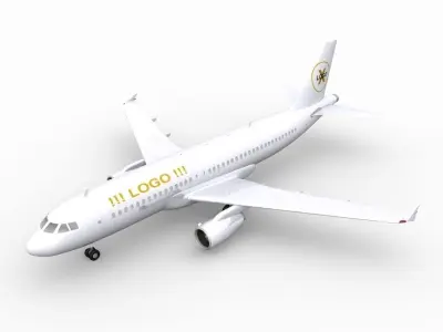 Airbus 320 3D model